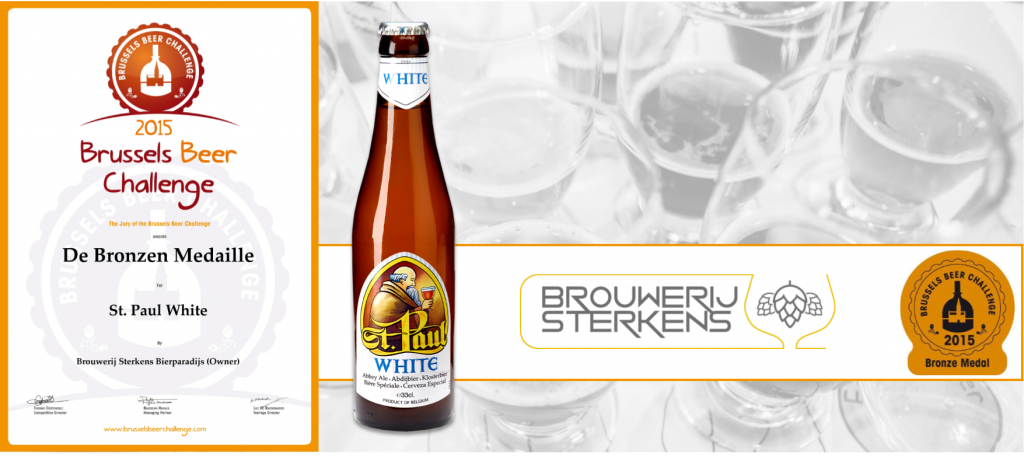 2015 Brussels Beer Challenge St. Paul White